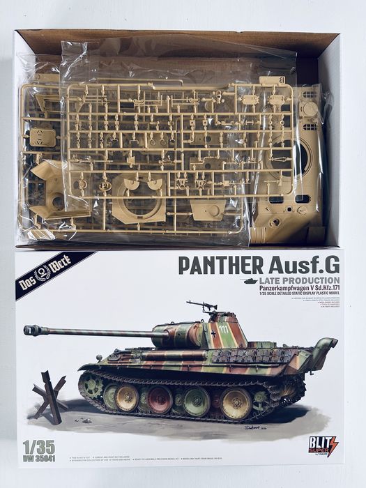 Czołg Panther moddl do sklejania Das Werk DW35041