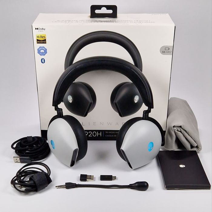 Навушники Dell Alienware AW920H Lunar White Gaming Headset