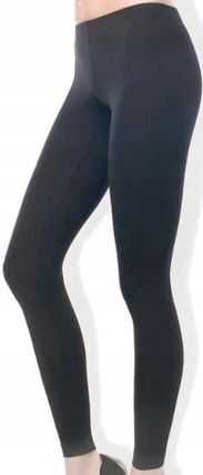Legginsy getry damskie BAWEŁNA 95% ELASTAN 5% długie do kostki L-4XL