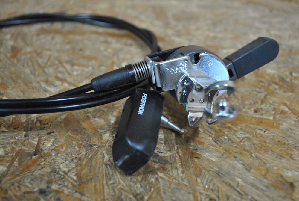 Manetka + przerzutka Shimano Positron RD-P500 6 biegów na drut retro