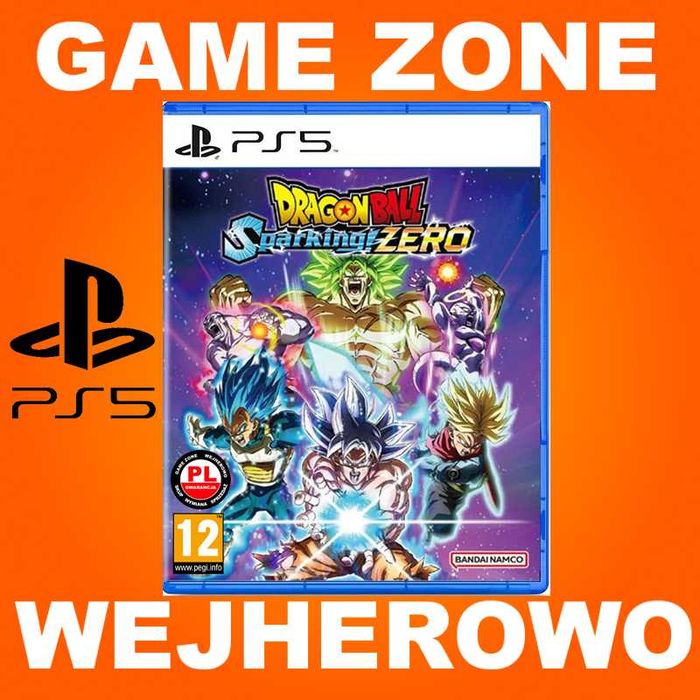 Dragon Ball Sparking Zero PS5 = PŁYTA PL = sklep Wejherowo