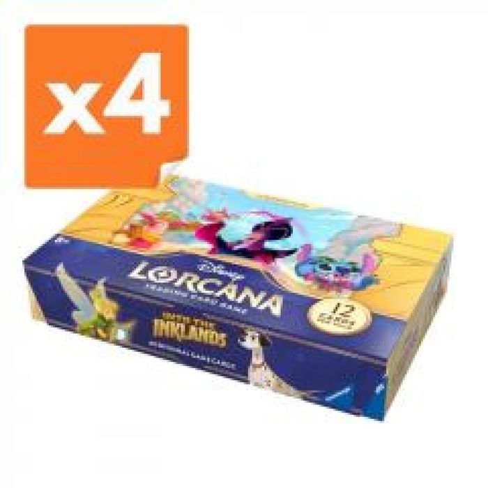 Disney Lorcana (Set03) (4szt) Case (4x24boostery) Ravensburger pudeł