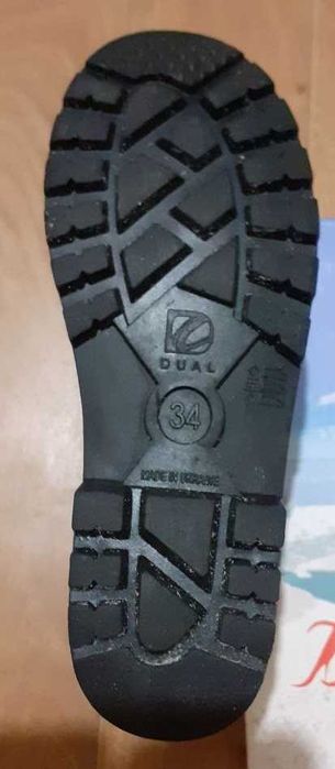 Гумові чобітки зі зйомним хутром