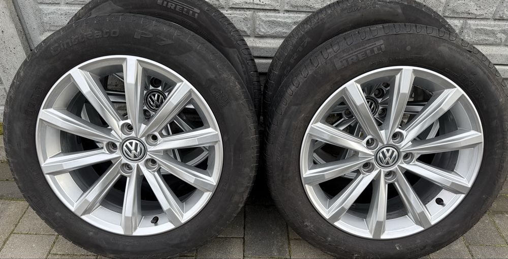 Oryginalne Felgi Volkswagen Touran Passat B8 T-Roc 5x112 215/55R17