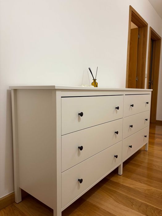Cómoda branca com 6 gavetas - KOPPANG IKEA