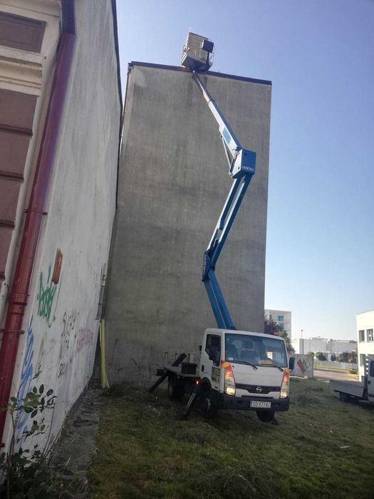 zwyżka podnośniki koszowe Będzin Czeladź