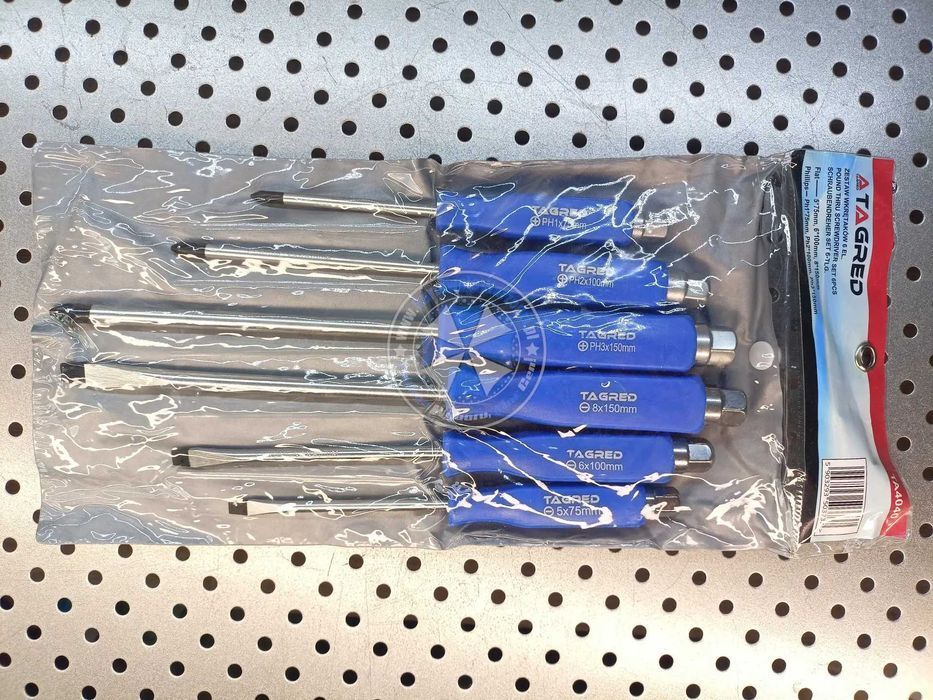Zestaw wkrętaków do pobijania 6-el wkrętaki do pobijania podbijania