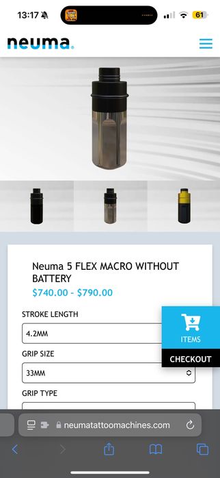 Máquina tatuar Neuma5