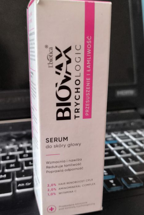 Trychologiczne serum do skóry głowy Biovax