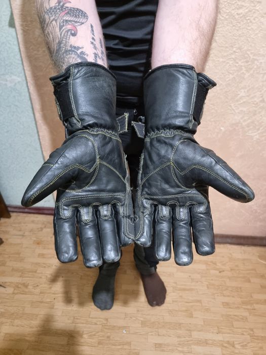 Кожаные мотоперчатки Dynamic  leathers