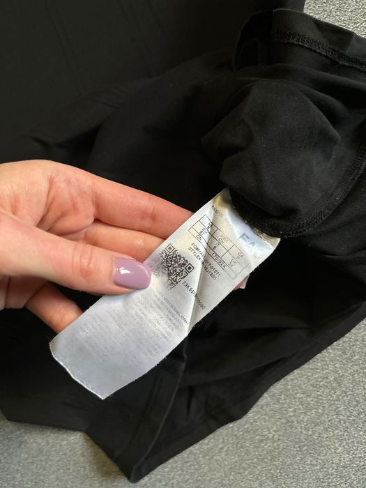 Czarna zwykła koszulka męska guess S
