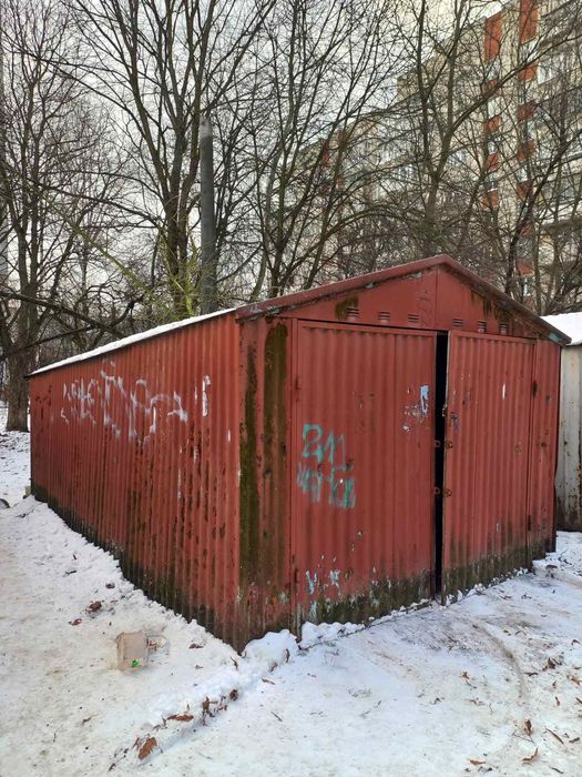 Терміново ! Гараж металевий розбірний