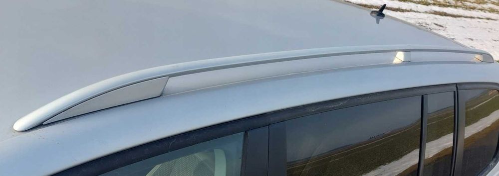 VW Touran I Lift II 10-15r relinki dachowe reling chrom komplet