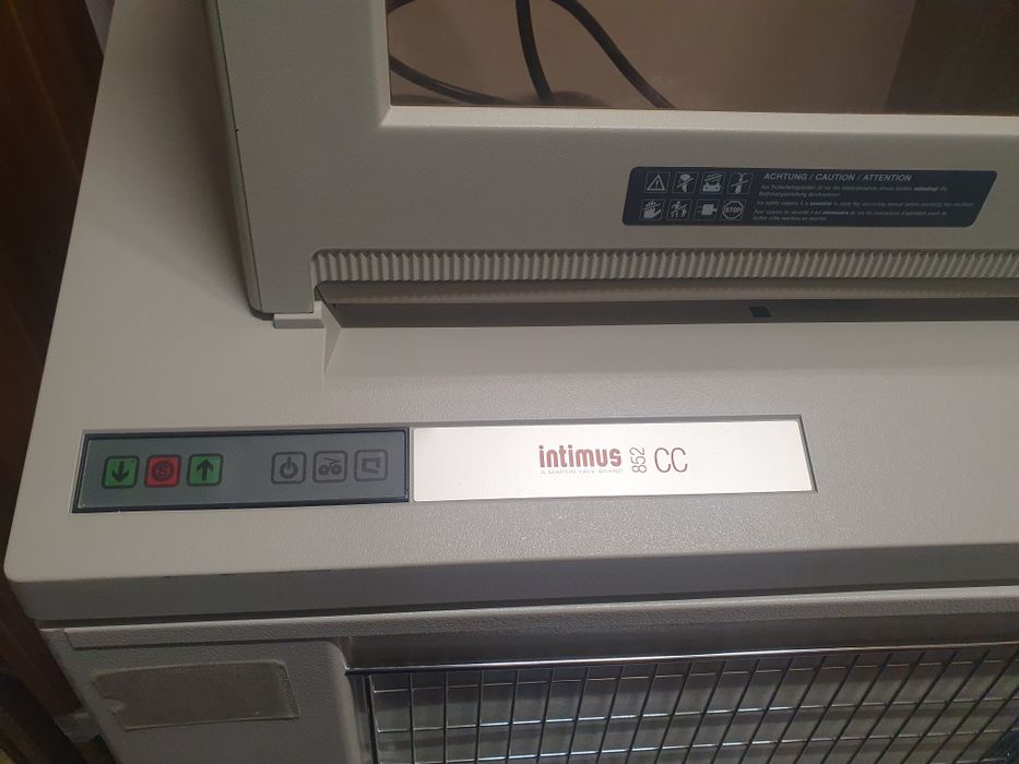 Destructor de papel industrial