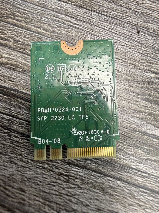 Wi-Fi Bluetooth модуль Intel 8260NGW M.2 NGFF для ноутбука