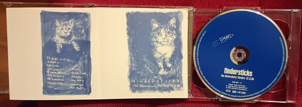 Tindersticks "II+The Bloomsbury Theatre'95+I+Simple Pleasure" 4CDs