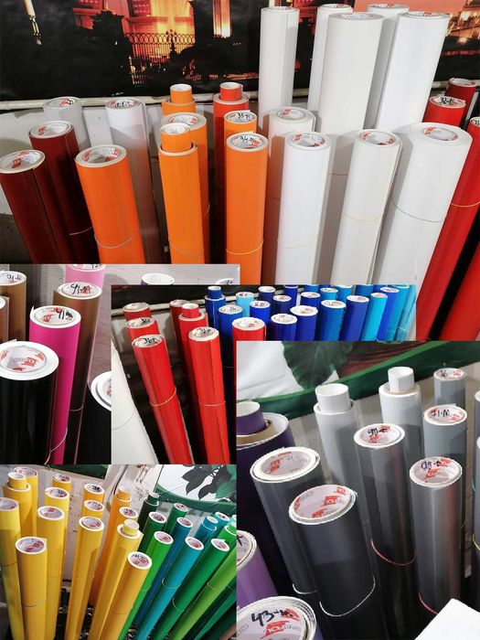 Самоклеящаяся пленка Оракал Золото/Хром/разные цвета