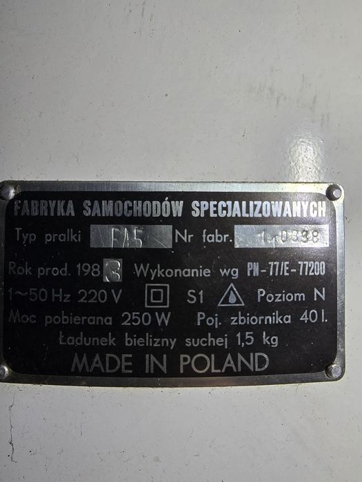 Pralka Frania nowa
