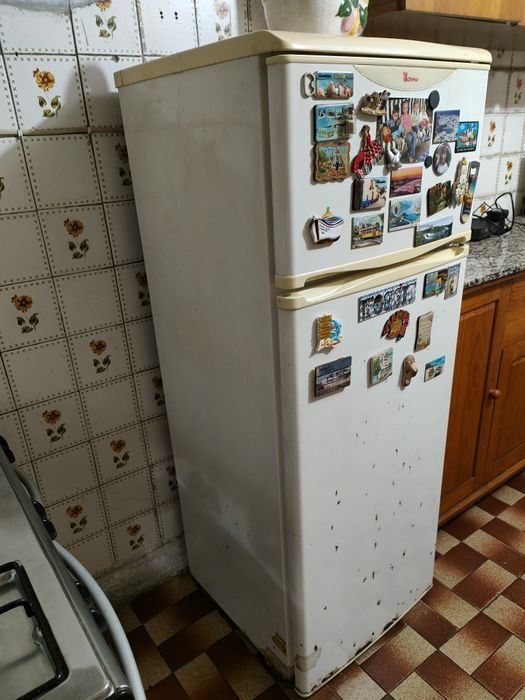 Vendo frigorífico e microondas