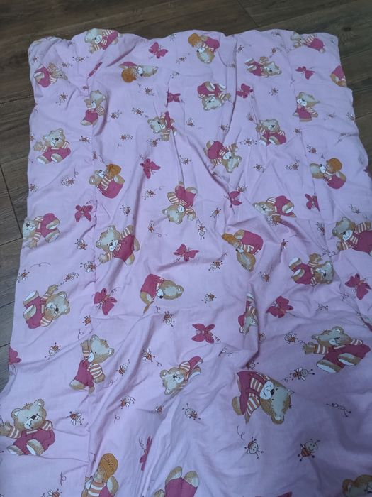 Kołderka w misie dla dziewczynki