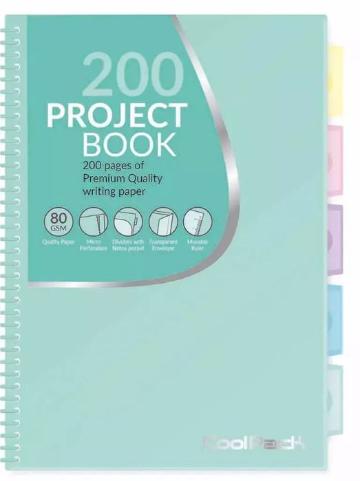 Kołobrulion A4 Coolpack Pastel - mięta. Patio. Nowy Produkt