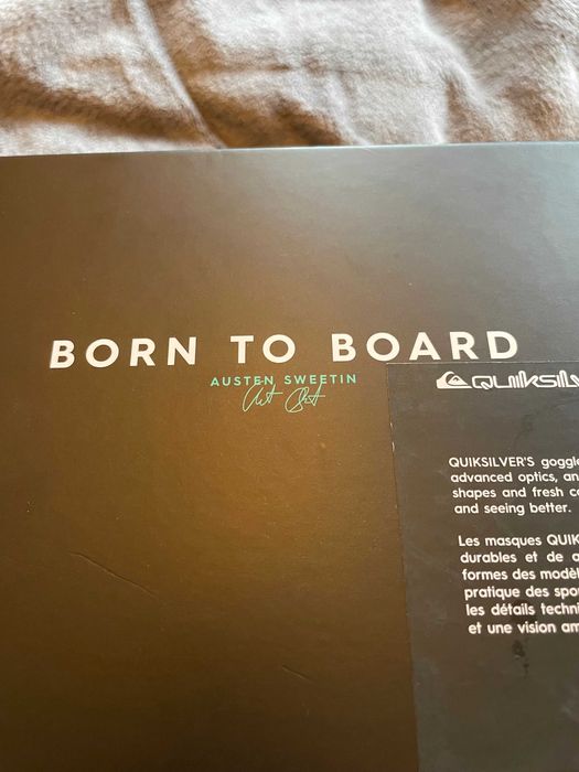 QuikSilver switchback edição especial NOVO Ski Neve Snowboard