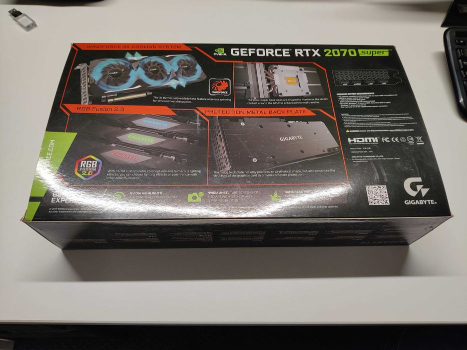 Gigabyte GeForce RTX 2070 Super Gaming OC 3X 8G