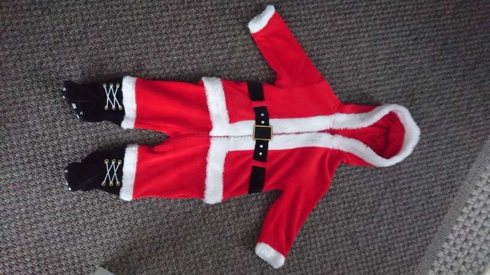 Mikołaj strój Mothercare 6-9 miesięcy