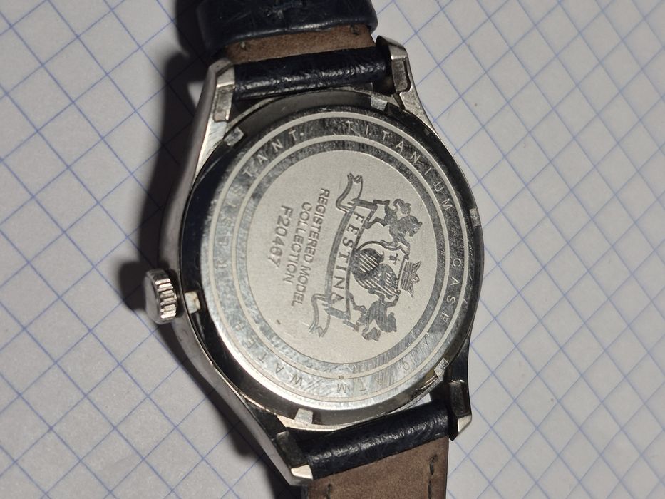 Zegarek Festina Titanium Date - damski stan dobry plus. Brak baterii