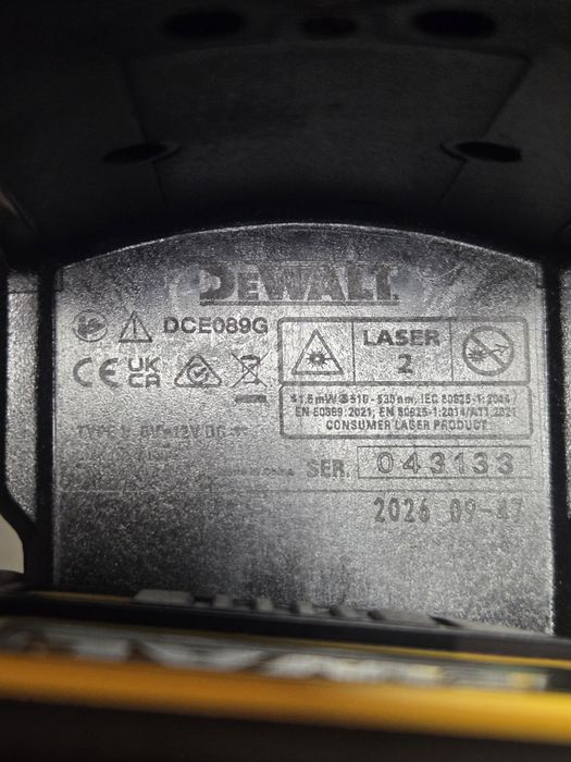 Laser dewalt dce089d1g