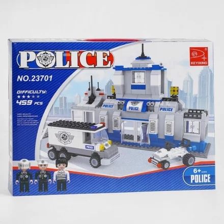 Конструктор полицейский участок. Новый. Распродажа магазина игрушек