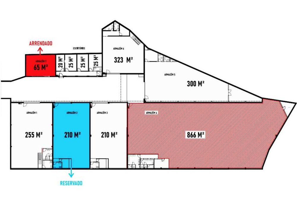 Armazéns desde 210 M2 - Vilar Park - Vilar do Paraíso