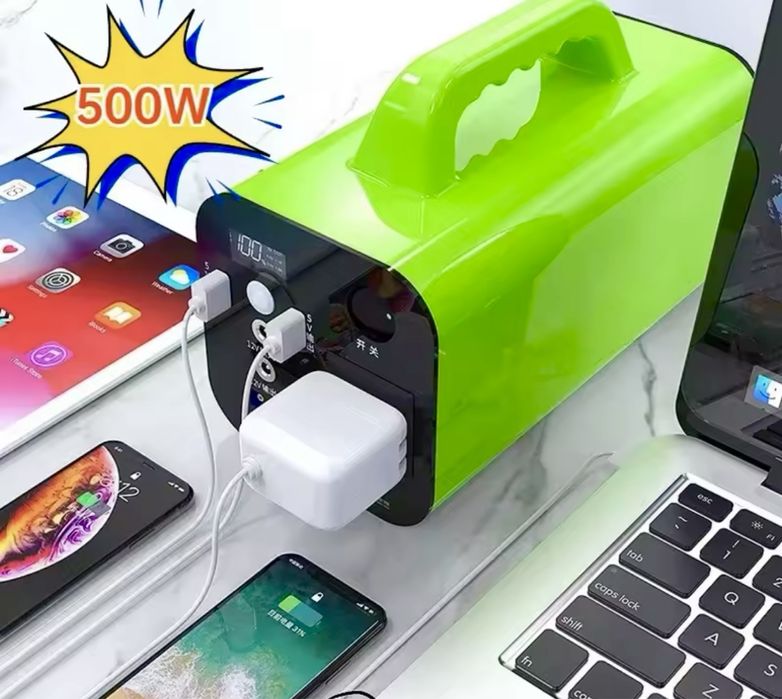 LiFePo4 зарядна станція 500w батарея якісна швидка зарядка