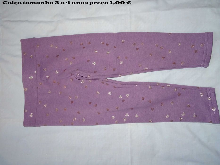 calças leggings e pijama de 6 meses a 14 anos outono e inverno