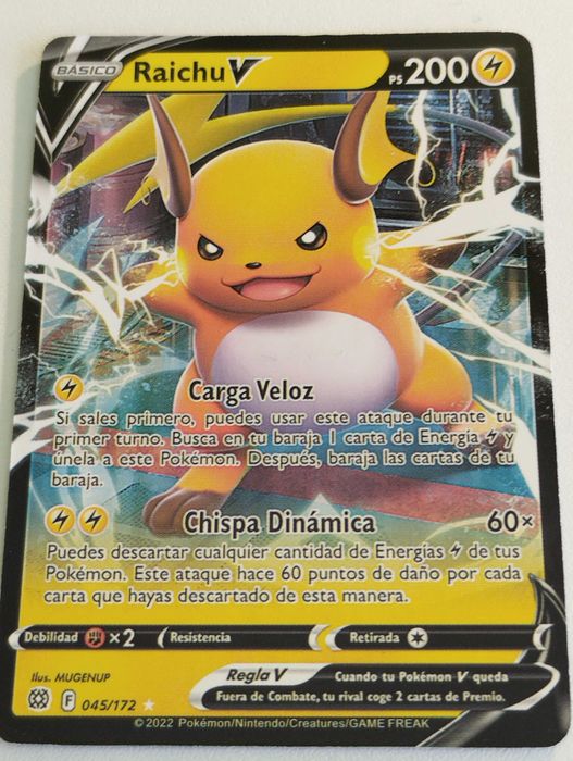 Cartas Pokémon V em bom estado