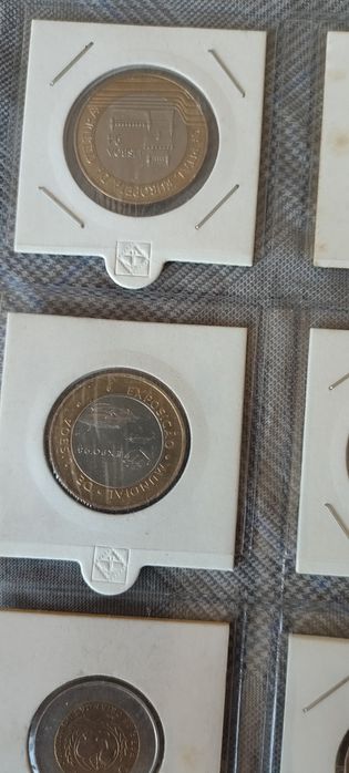 Lote moedas coleção 200 e 100 escudos
