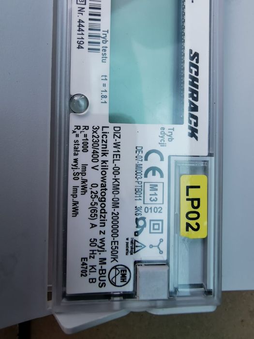 Liczniki energii Schrack