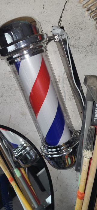 Lampa słupek  fryzjerski