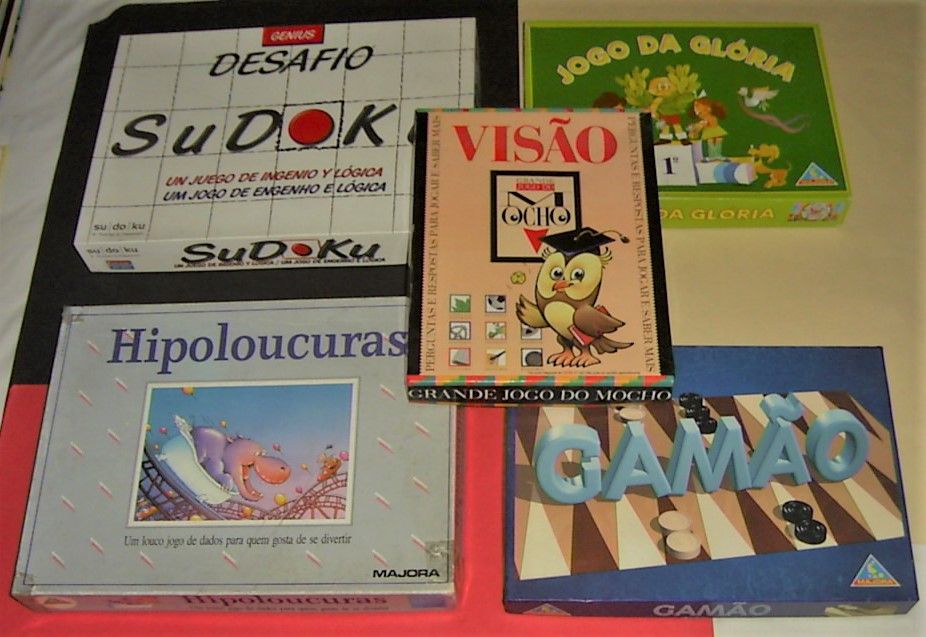 Jogos de TABULEIRO (desde 2,75€/cada)