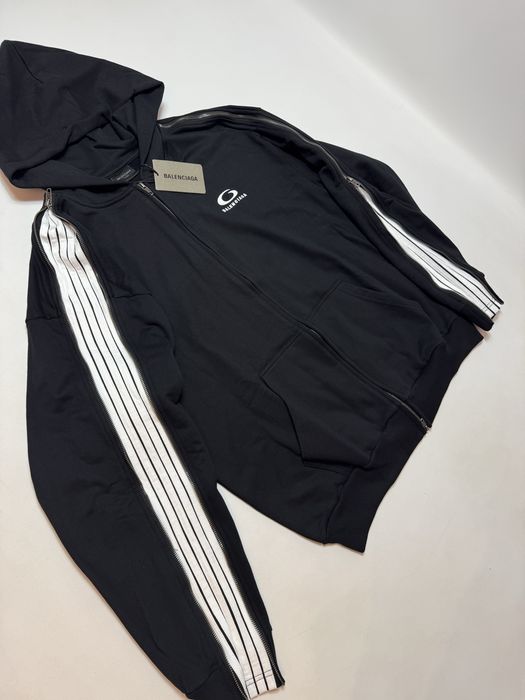 Зіп худі Balenciaga Unity Stripes M L ERD Vetements