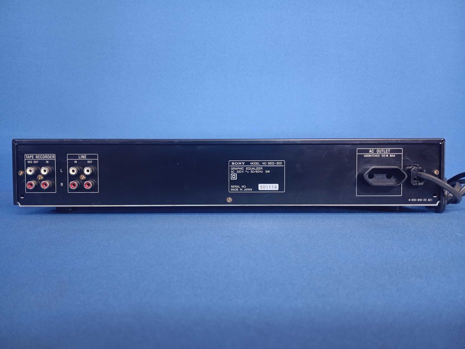 équalizador SONY SEQ-300