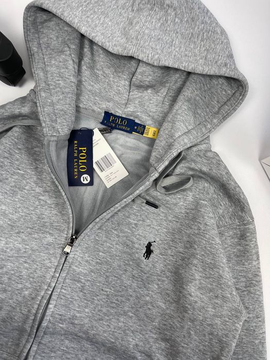 Зіп худі Polo Ralph Lauren чорний, синій, сірий, фліс