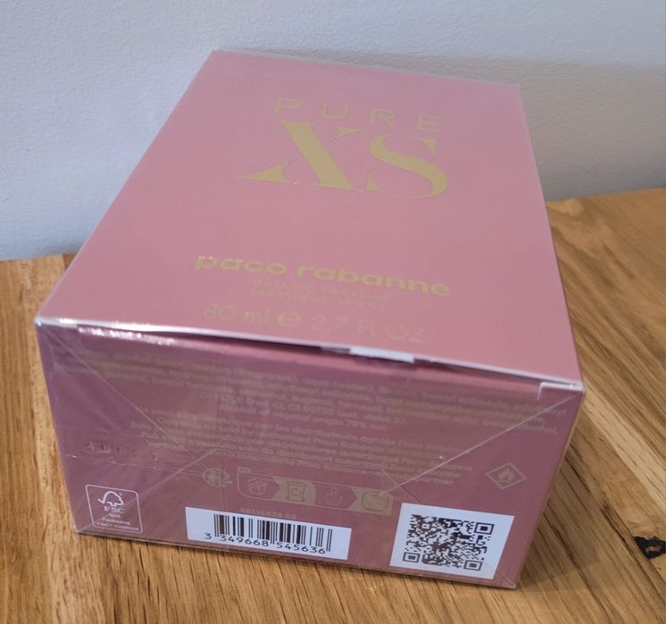 PURE XS Paco Rabanne,  80ml Nowe
