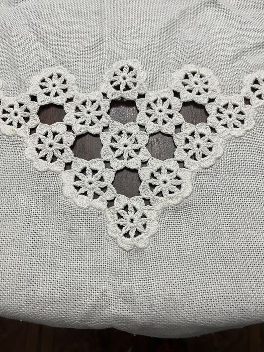 Toalha com renda 2.56cm