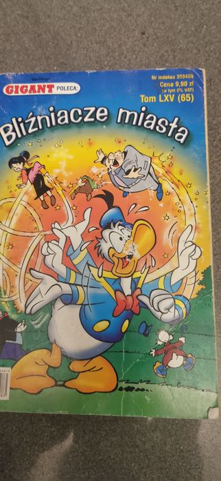 Komiks Gigant Bliźniacze Miasta