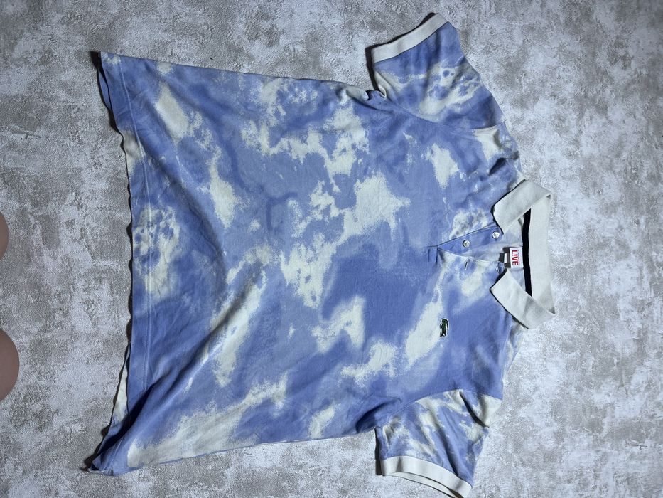 Lacoste L!VE Regular Fit Cloud Print Polo