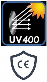 okulary polaryzacyjne uv męskie pilotki uv 400