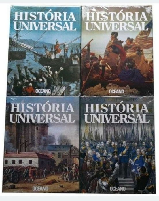 História Universal - 21 livros novos com atualização nas caixas originais