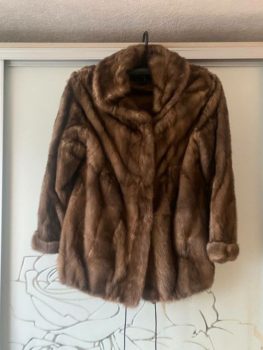 Шуба  норкова коротка