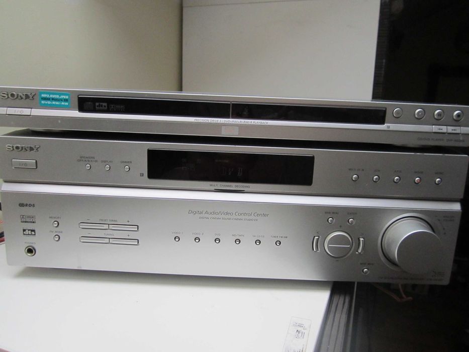 wzmacniacz ampli tuner SONY STR-DE497